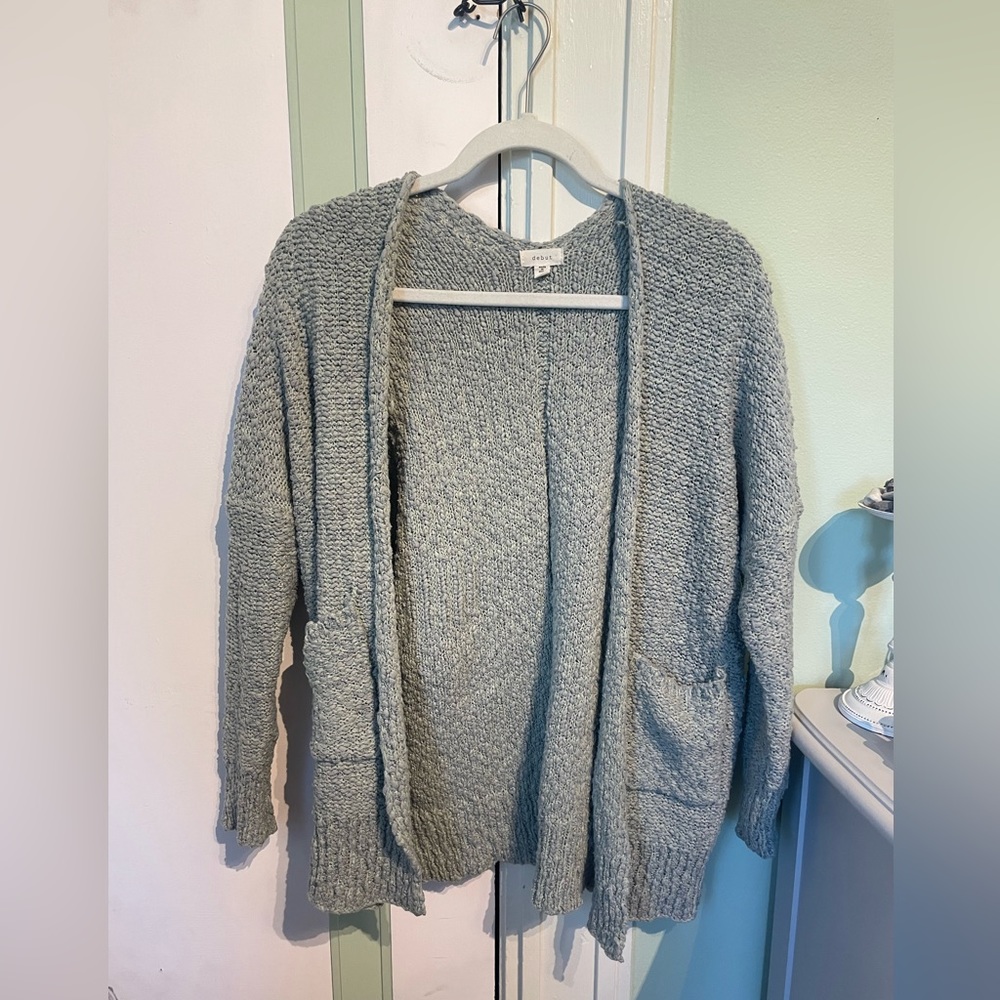 Debut Sweater. Sage Green. Size XS.
